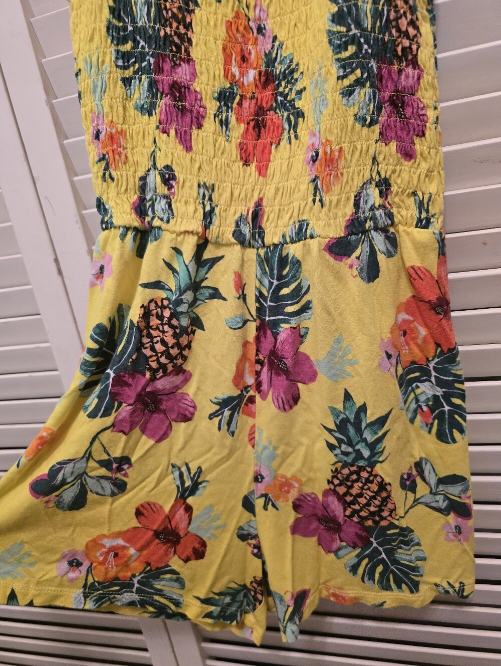 H&m Girls Yellow Romper - Picture 2 of 4